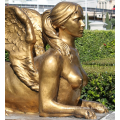 Garden Decor Mythology Style Bronze Casting Sphinx Statue for Hot Sale